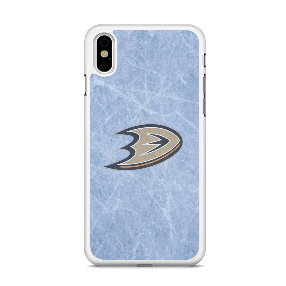 Hockey Anaheim Ducks NHL 001 iPhone X Case