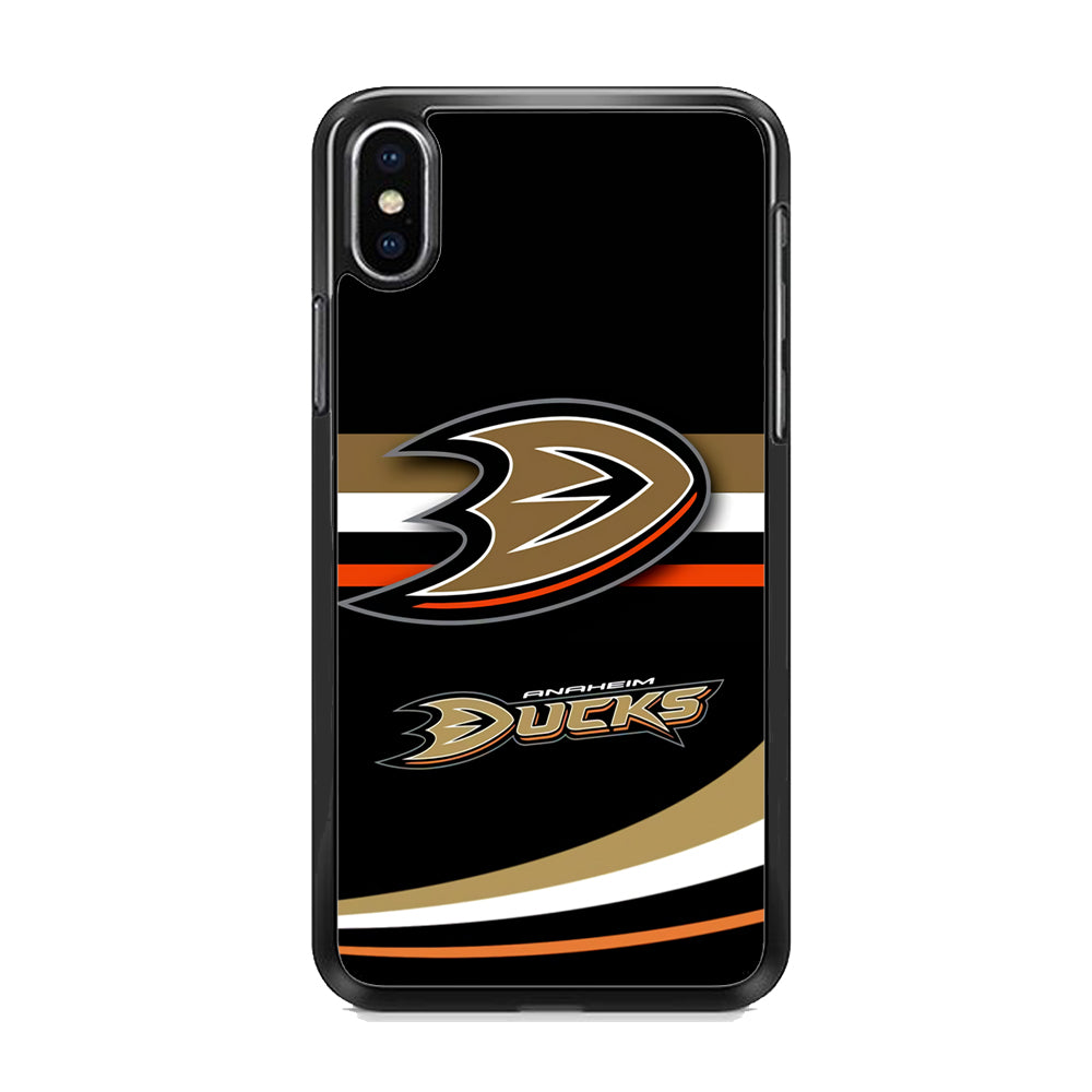 Hockey Anaheim Ducks NHL 002 iPhone Xs Max Case