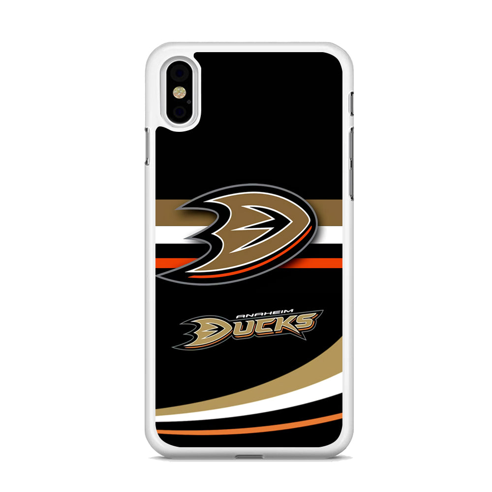 Hockey Anaheim Ducks NHL 002 iPhone Xs Max Case