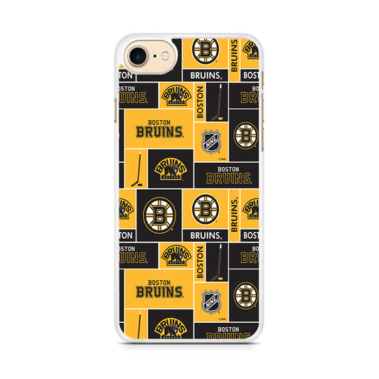 Hockey Boston Bruins NHL 001  iPhone 8 Case