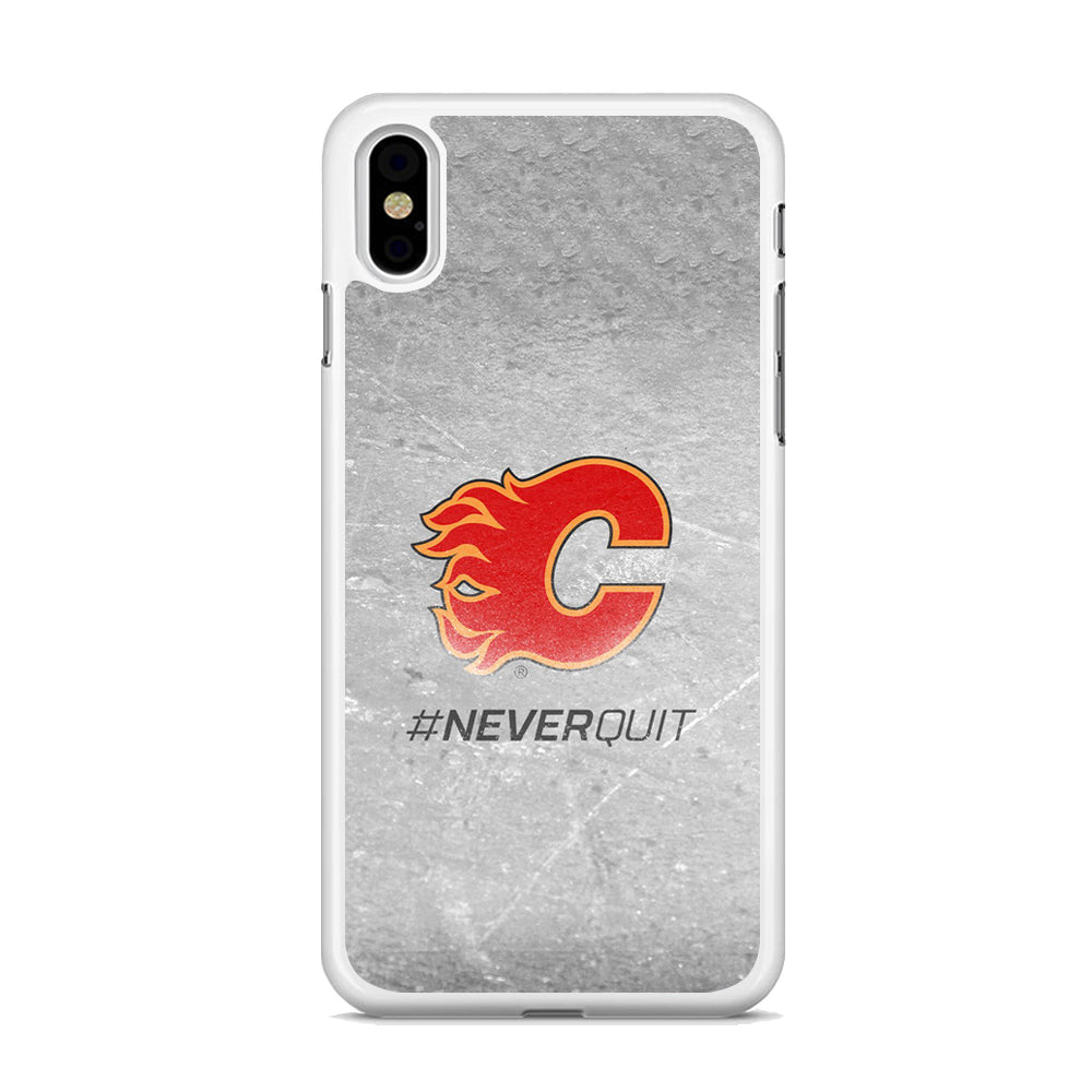 Hockey Calgary Flames NHL 001  iPhone X Case