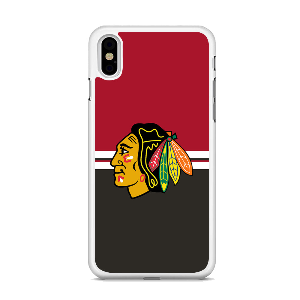 Hockey Chicago Blackhawks NHL 001 iPhone X Case