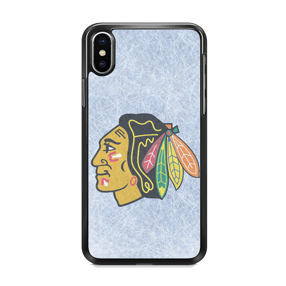 Hockey Chicago Blackhawks NHL 002 iPhone Xs Case