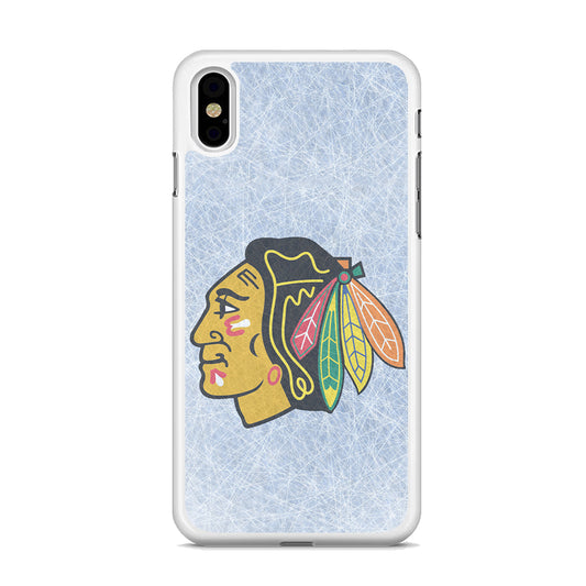 Hockey Chicago Blackhawks NHL 002 iPhone Xs Case