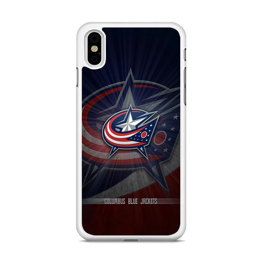 Hockey Columbus Blue Jackets NHL 002 iPhone Xs Case