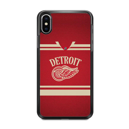 Hockey Detroit Red Wings NHL 002 iPhone Xs Max Case