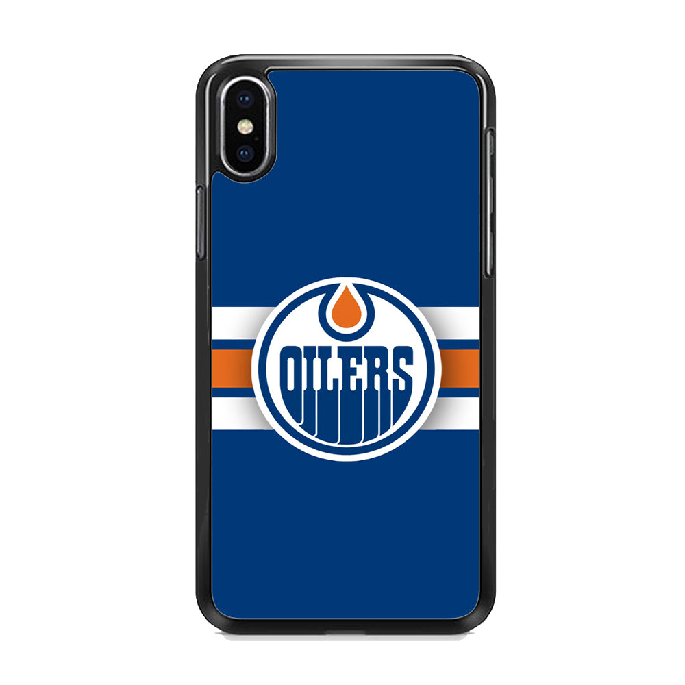 Hockey Edmonton Oilers NHL 001  iPhone Xs Case