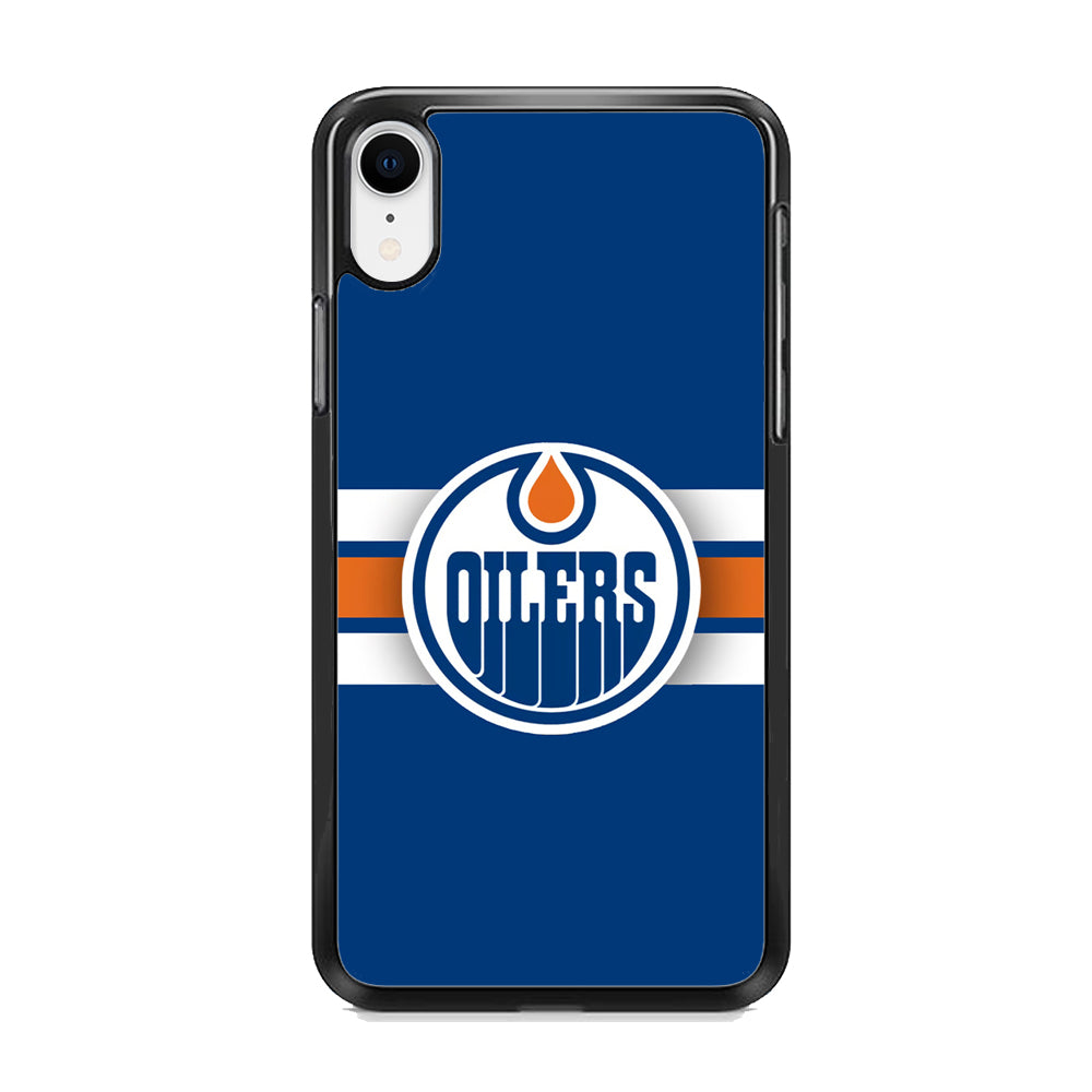 Hockey Edmonton Oilers NHL 001 iPhone XR Case