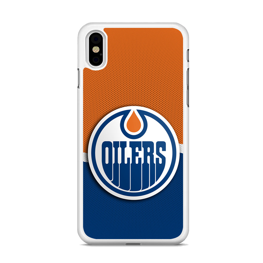 Hockey Edmonton Oilers NHL 002 iPhone Xs Case