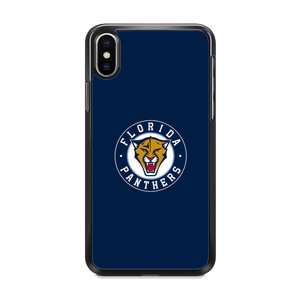 Hockey Florida Panthers NHL 001 iPhone X Case