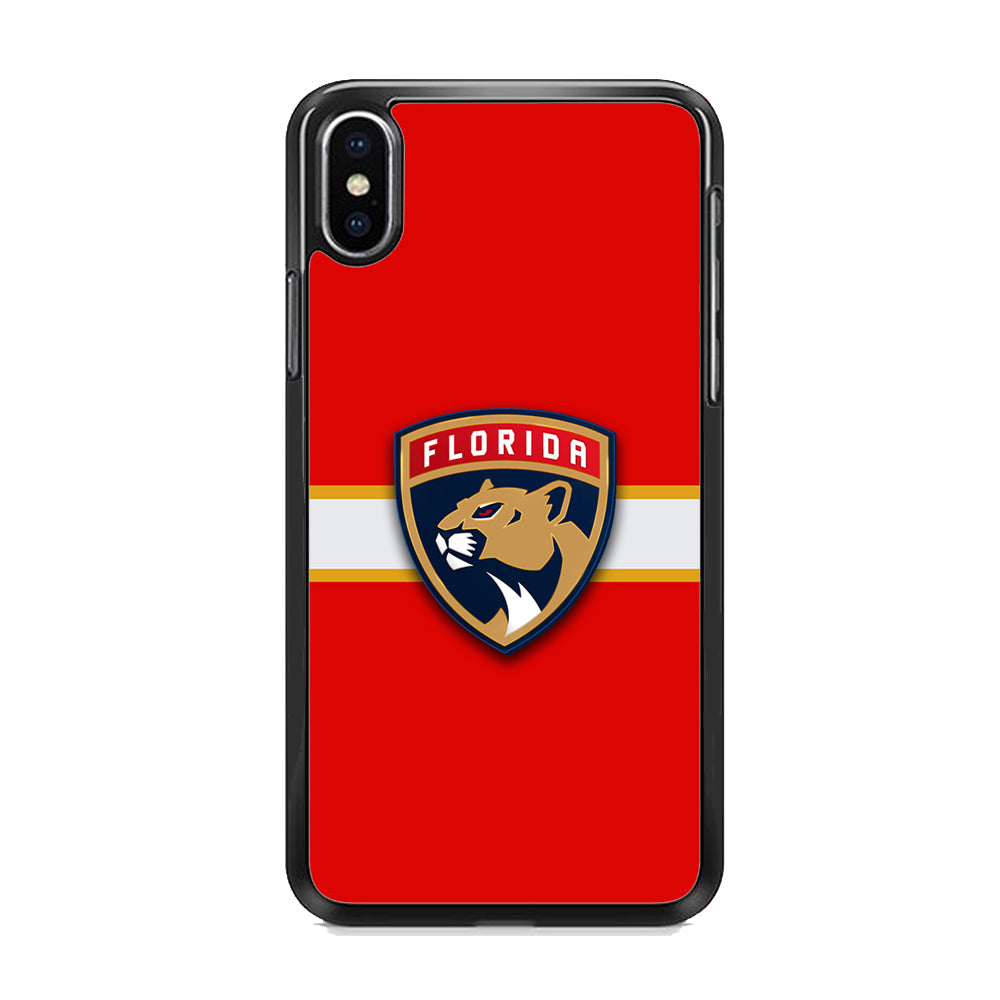 Hockey Florida Panthers NHL 002 iPhone X Case