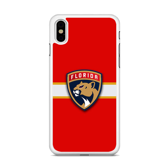 Hockey Florida Panthers NHL 002 iPhone X Case