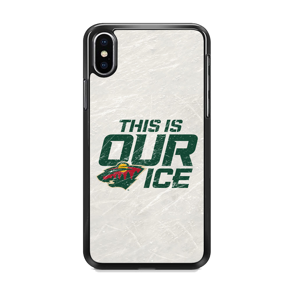 Hockey Minnesota Wild NHL 001  iPhone Xs Max Case