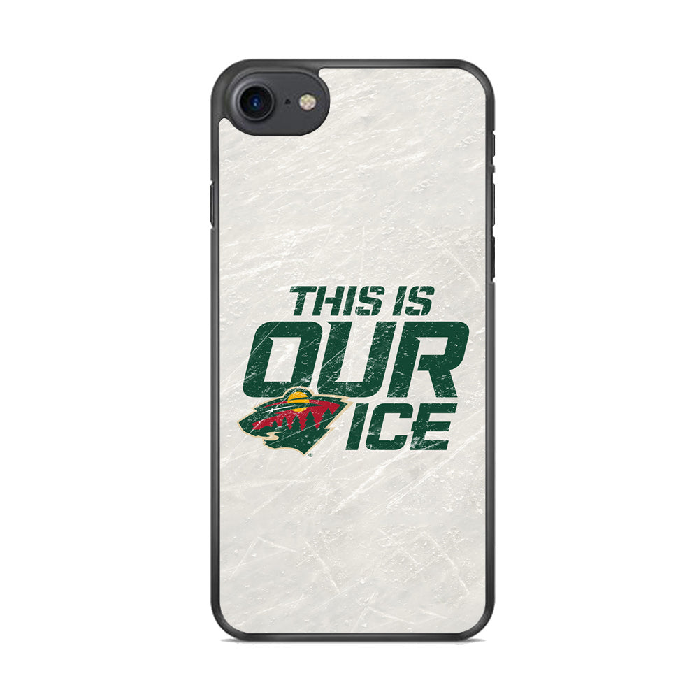 Hockey Minnesota Wild NHL 001  iPhone 8 Case