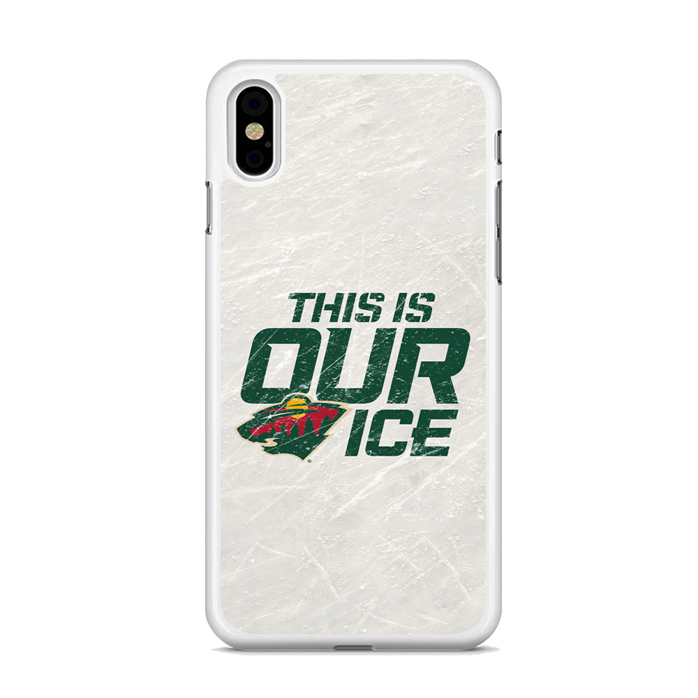 Hockey Minnesota Wild NHL 001 iPhone Xs Case