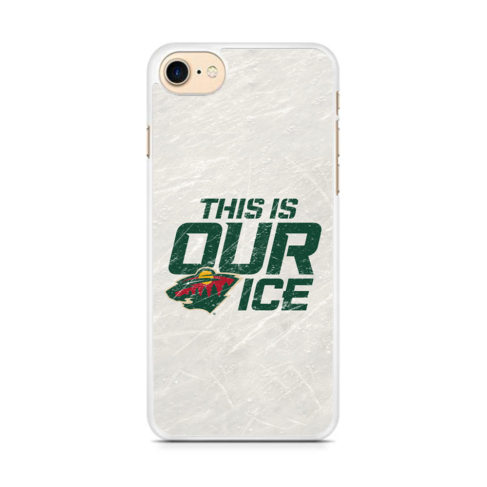 Hockey Minnesota Wild NHL 001  iPhone 8 Case