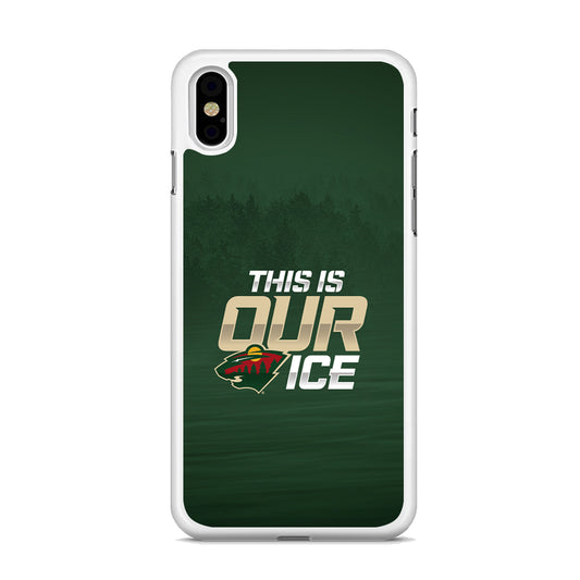 Hockey Minnesota Wild NHL 002  iPhone Xs Case