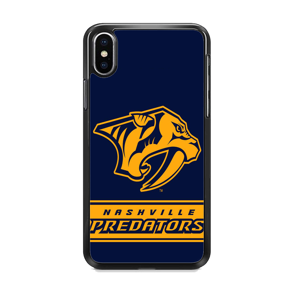 Hockey Nashville Predators NHL 001 iPhone Xs Case