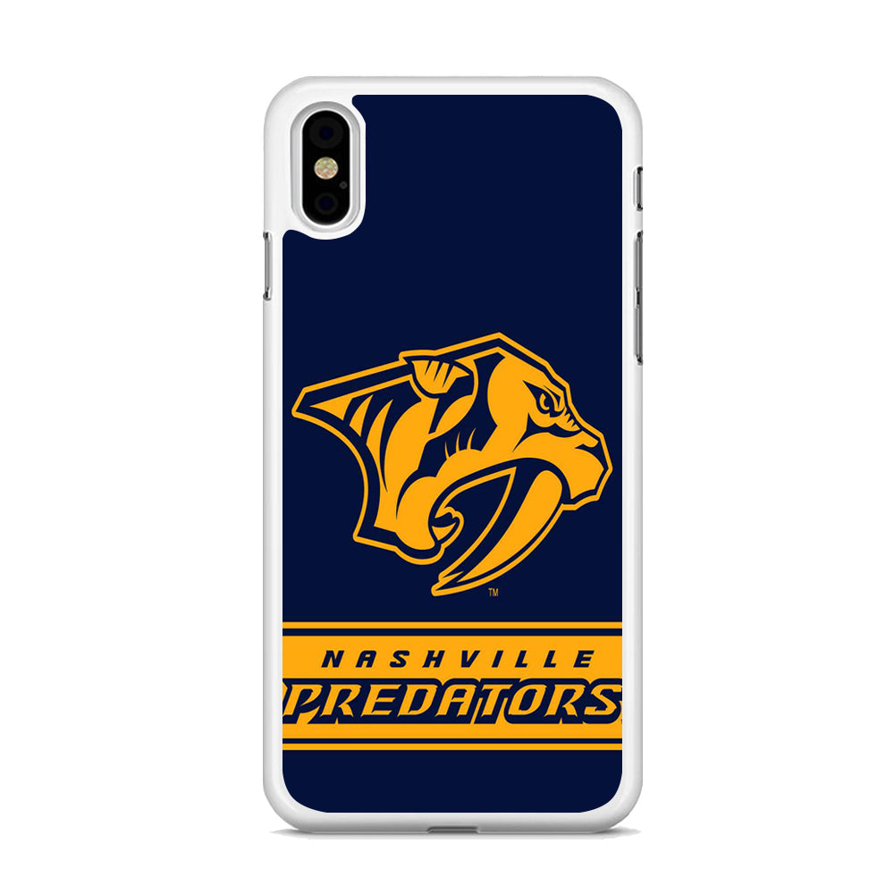 Hockey Nashville Predators NHL 001 iPhone Xs Case