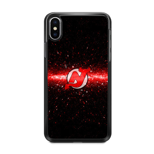 Hockey New Jersey Devils NHL 001 iPhone Xs Case