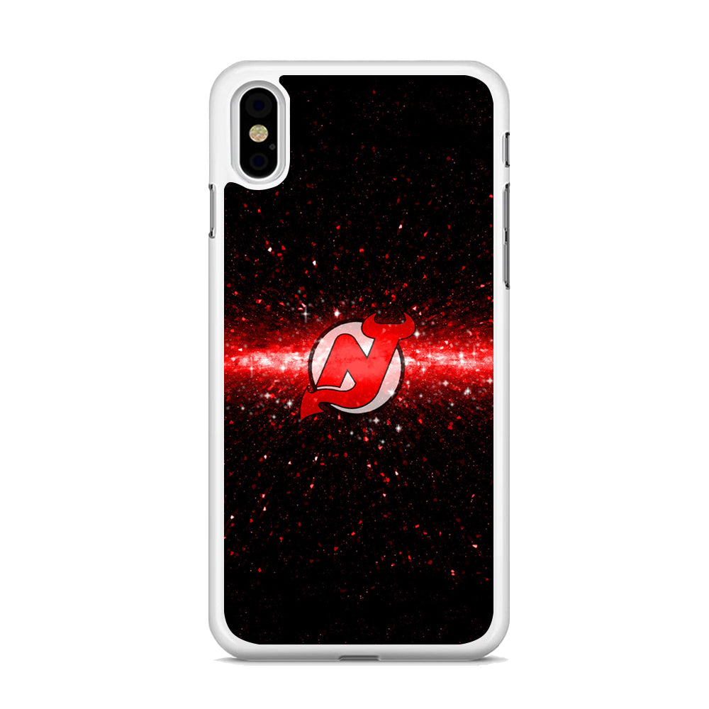 Hockey New Jersey Devils NHL 001 iPhone Xs Case