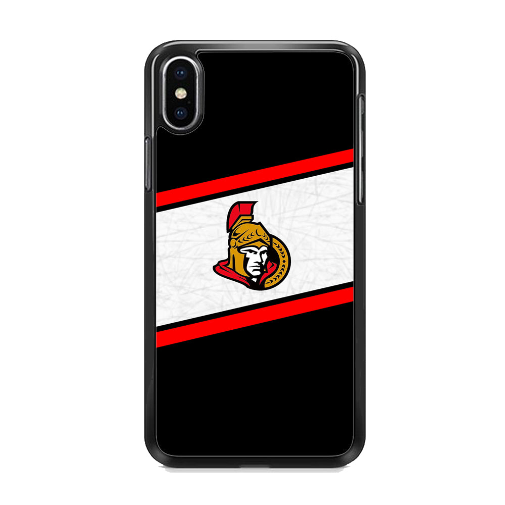 Hockey Ottawa Senators NHL 002 iPhone Xs Case