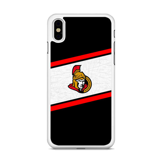 Hockey Ottawa Senators NHL 002 iPhone Xs Case