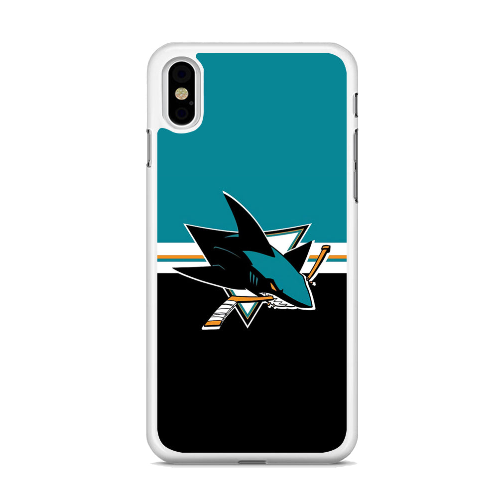 Hockey San Jose Sharks NHL 001 iPhone Xs Case