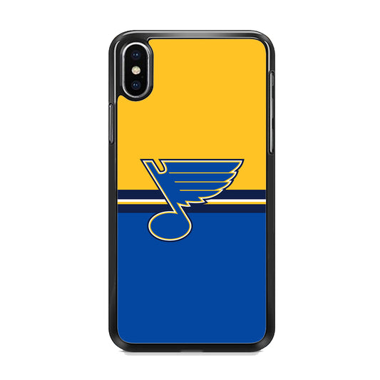 Hockey St. Louis Blues NHL 001 iPhone Xs Case