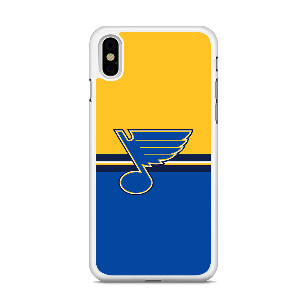 Hockey St. Louis Blues NHL 001 iPhone Xs Case