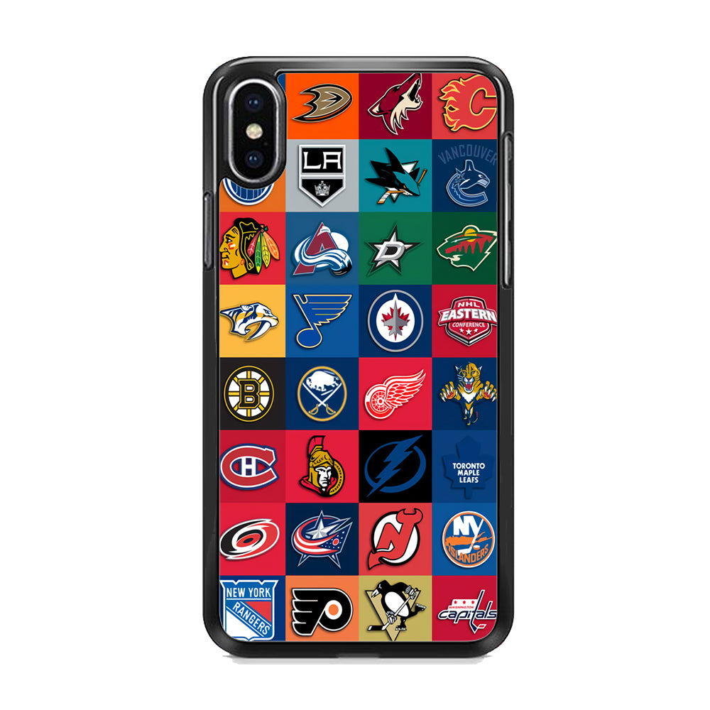 Hockey Teams NHL 001 iPhone X Case