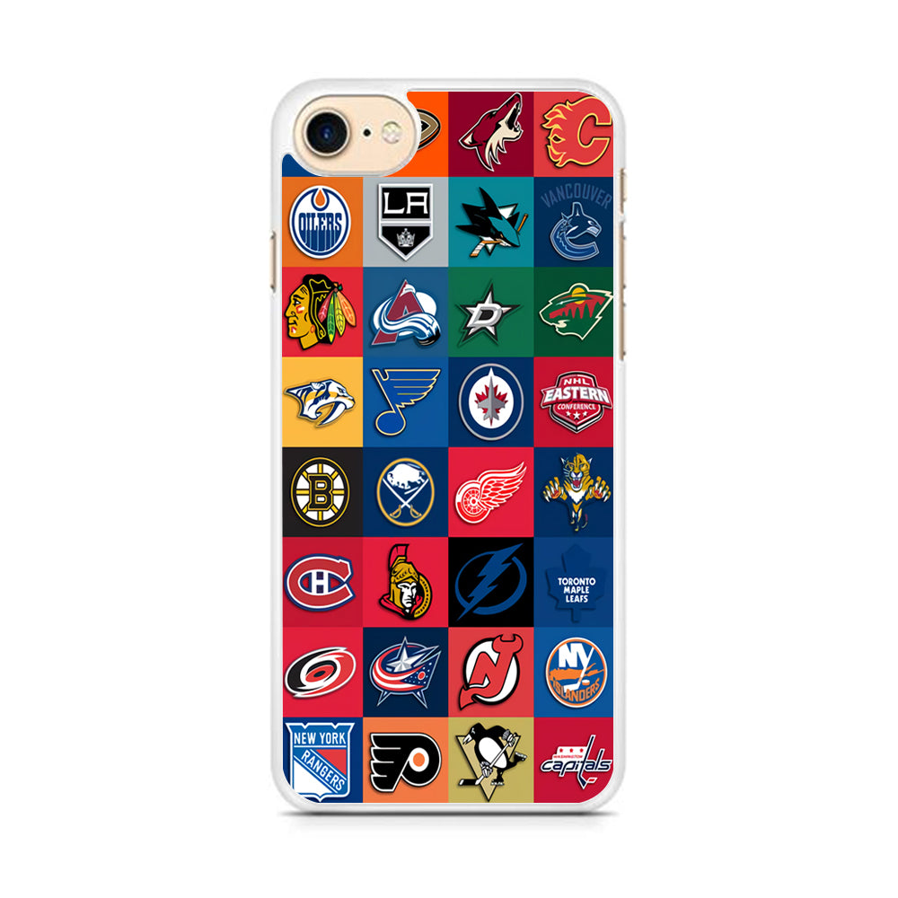 Hockey Teams NHL 001  iPhone 8 Case