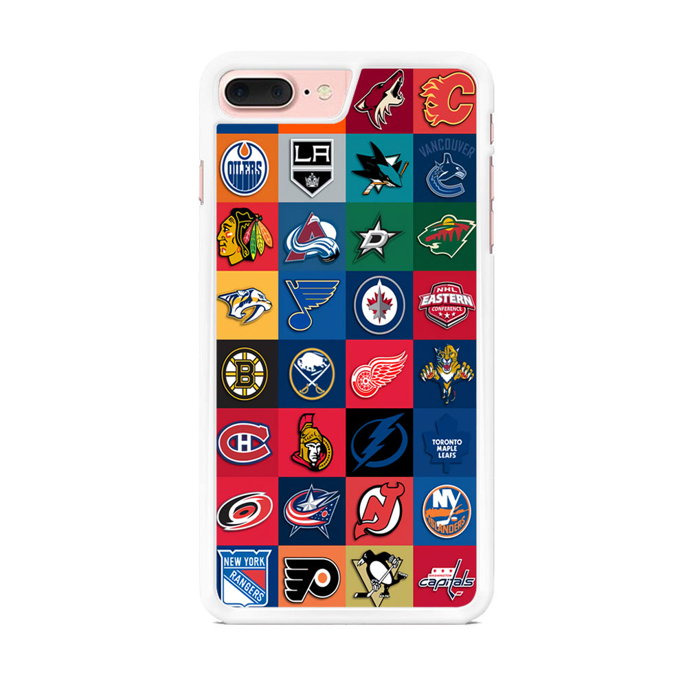 Hockey Teams NHL 001 iPhone 8 Plus Case