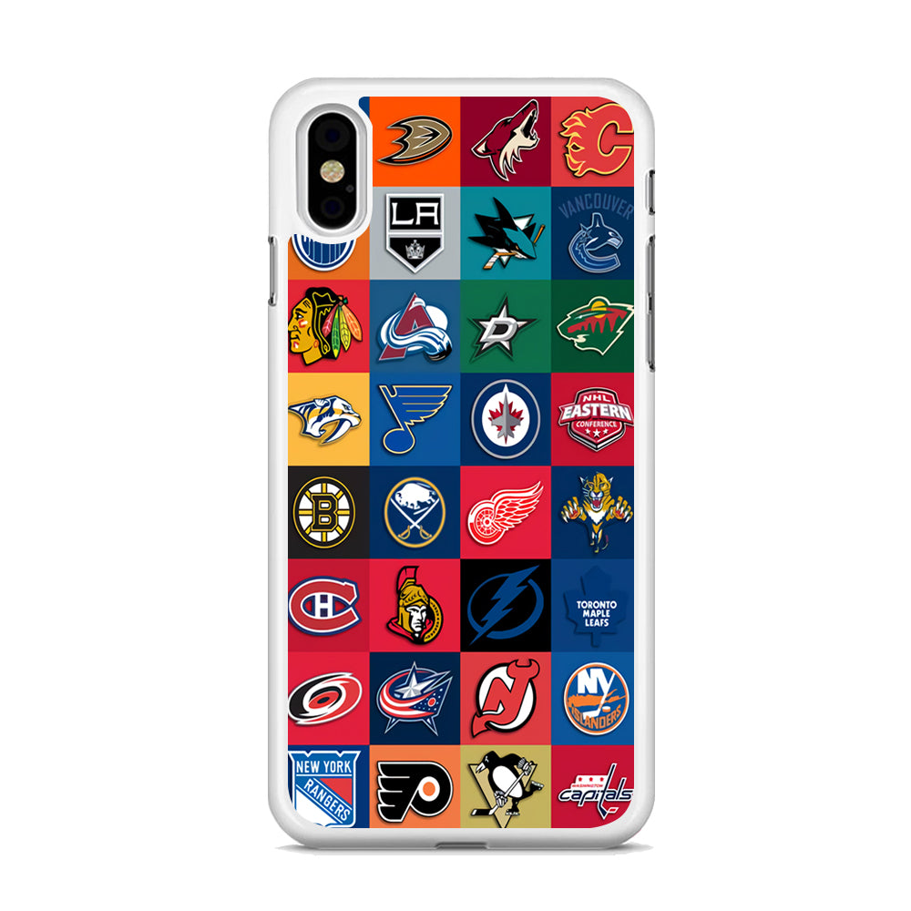 Hockey Teams NHL 001 iPhone X Case