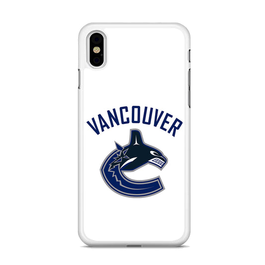 Hockey Vancouver Canucks NHL 001 iPhone Xs Case