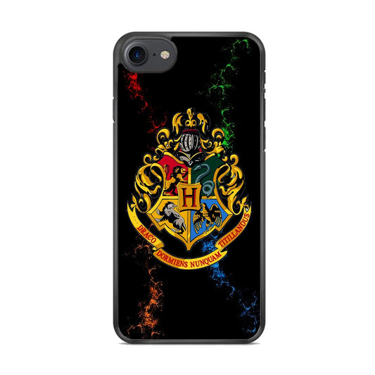 Hogwarts Symbol Black iPhone 7 Case