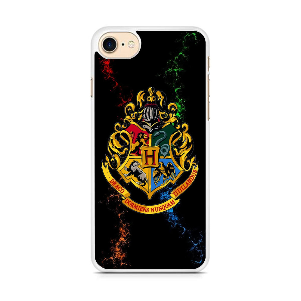 Hogwarts Symbol Black iPhone 7 Case