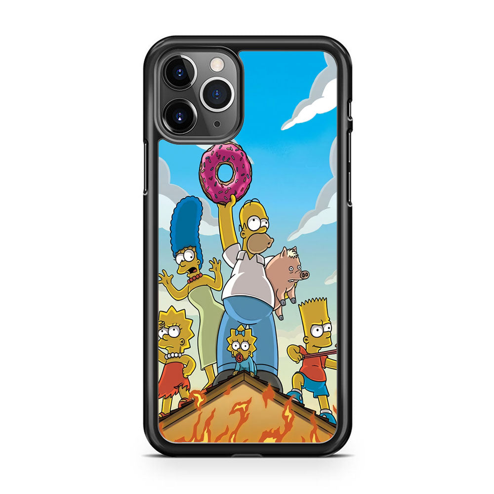 Homer Simpson Family iPhone 11 Pro Case