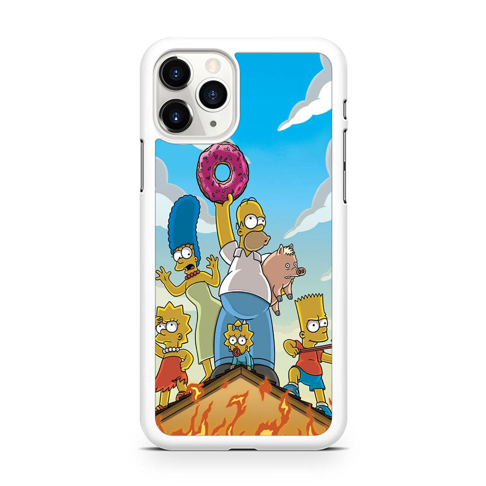 Homer Simpson Family iPhone 11 Pro Case