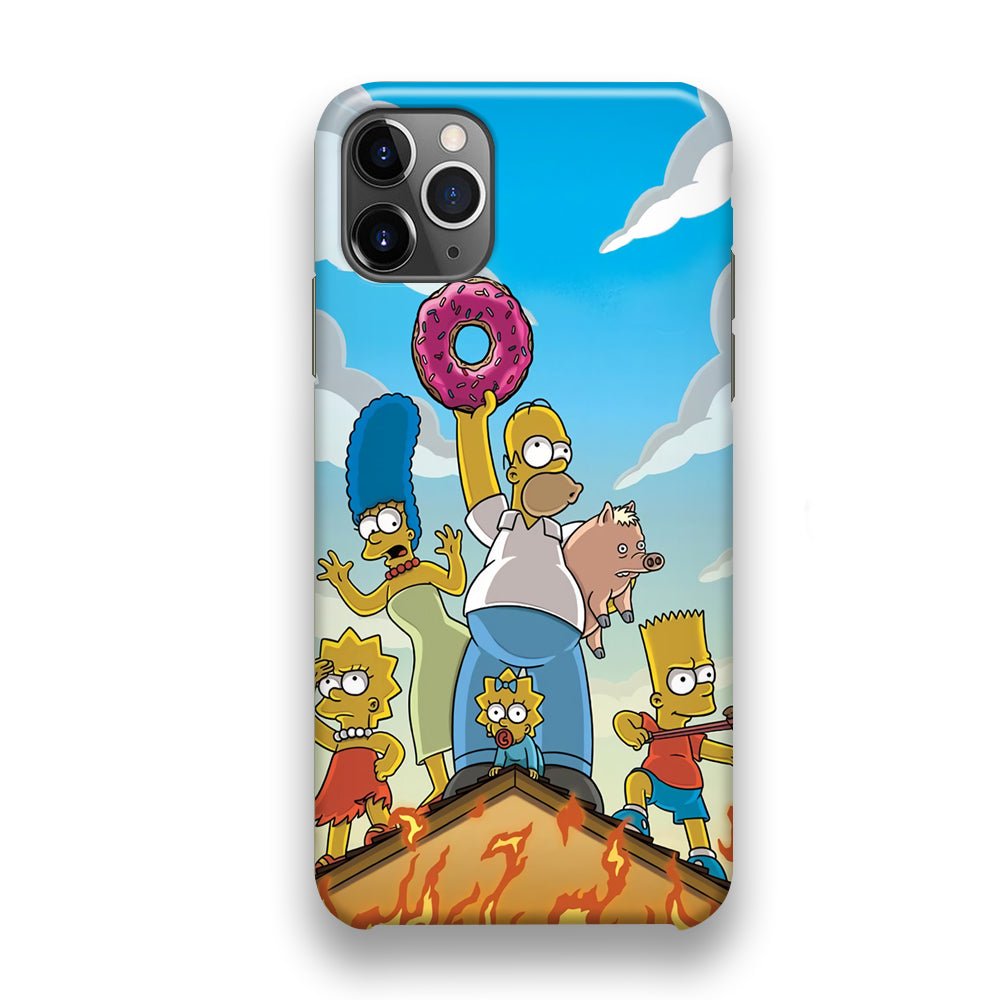 Homer Simpson Family iPhone 11 Pro Case