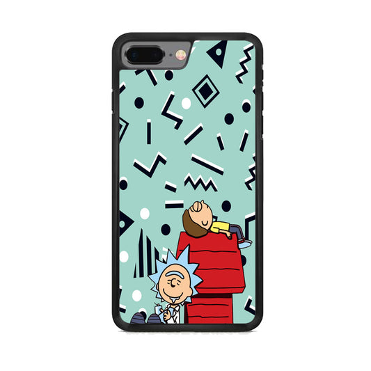 House Cartoon Rick Morty iPhone 8 Plus Case