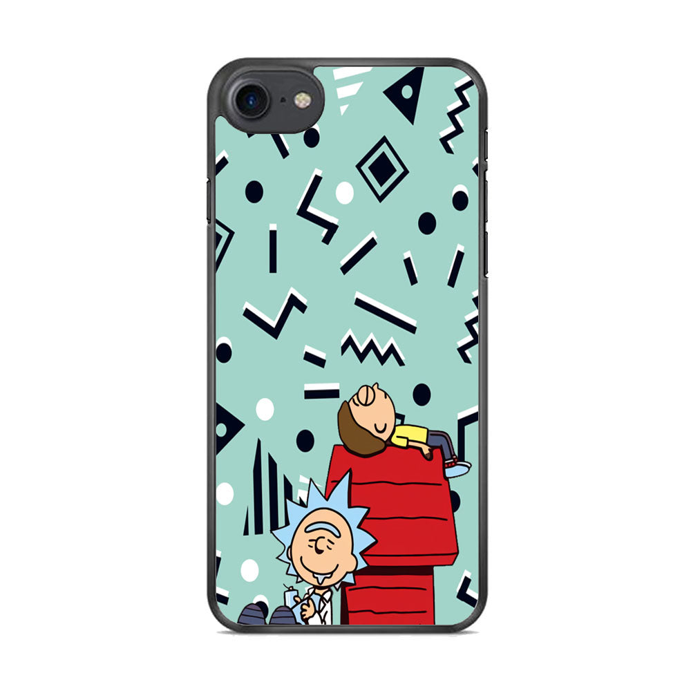 House Cartoon Rick Morty iPhone 8 Case