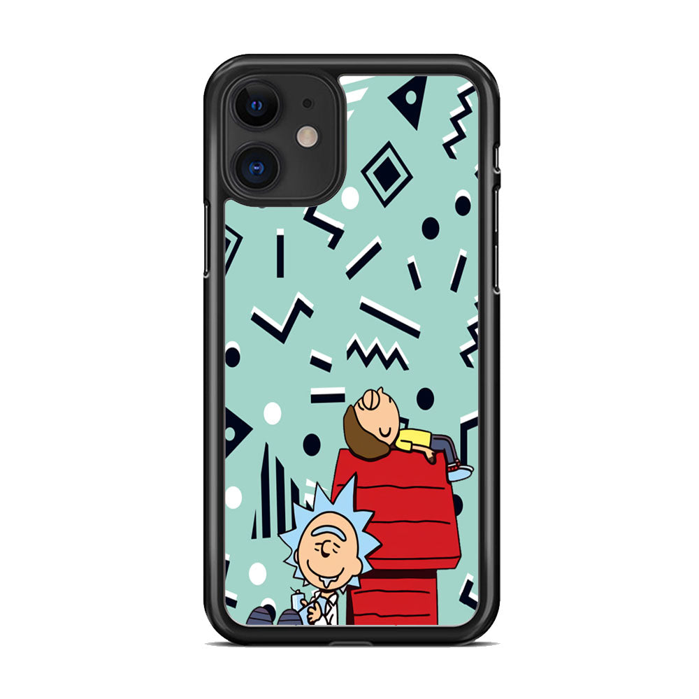 House Cartoon Rick Morty iPhone 11 Case