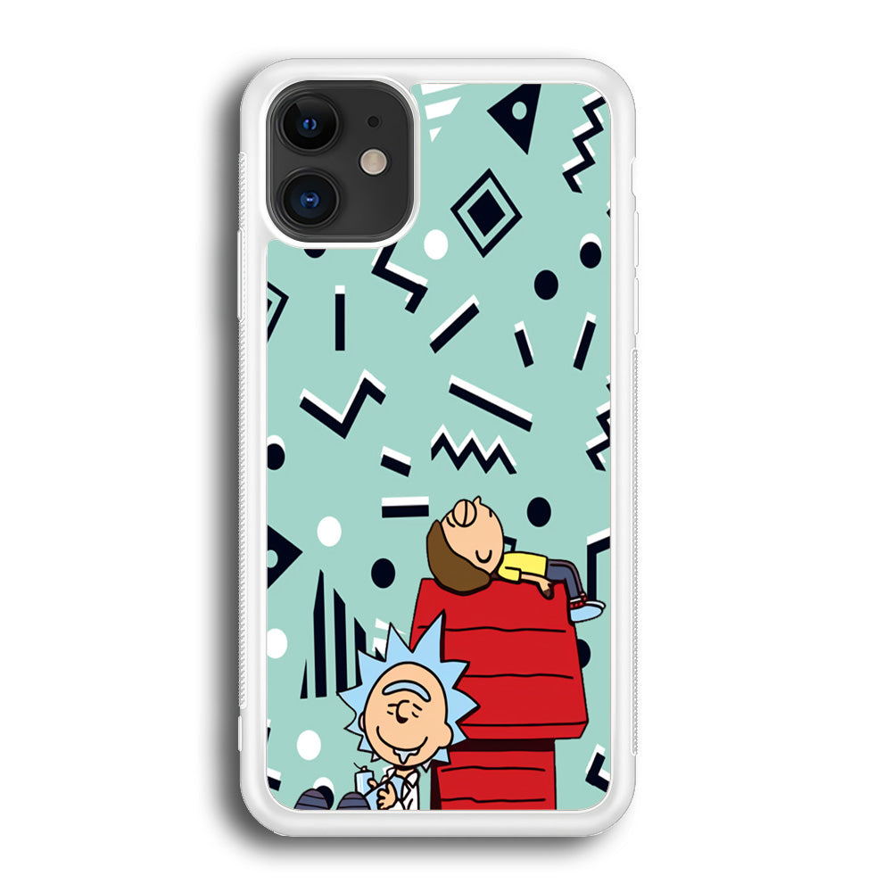 House Cartoon Rick Morty iPhone 12 Case