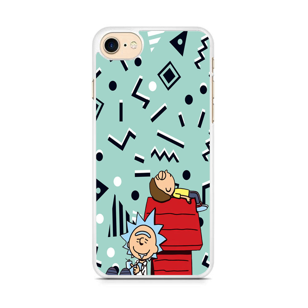 House Cartoon Rick Morty iPhone 7 Case