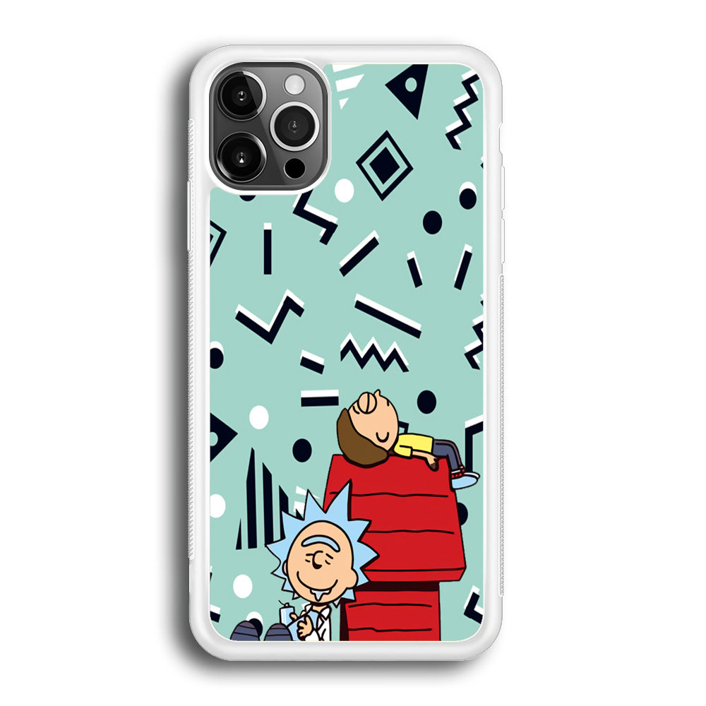 House Cartoon Rick Morty iPhone 12 Pro Case