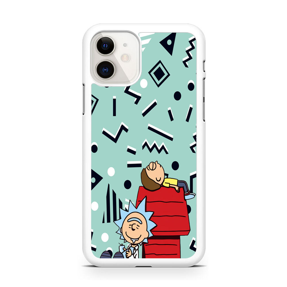 House Cartoon Rick Morty iPhone 11 Case