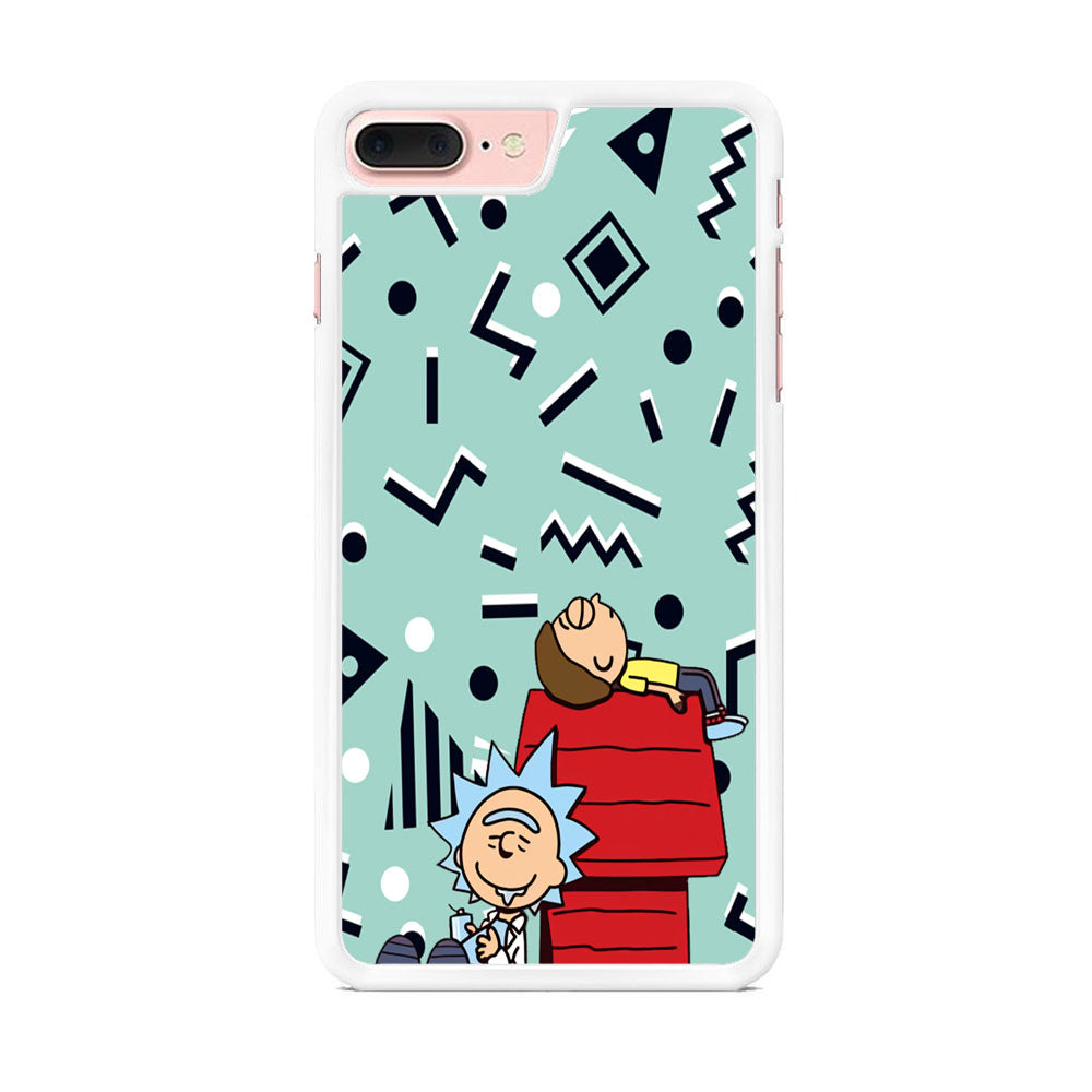 House Cartoon Rick Morty iPhone 7 Plus Case