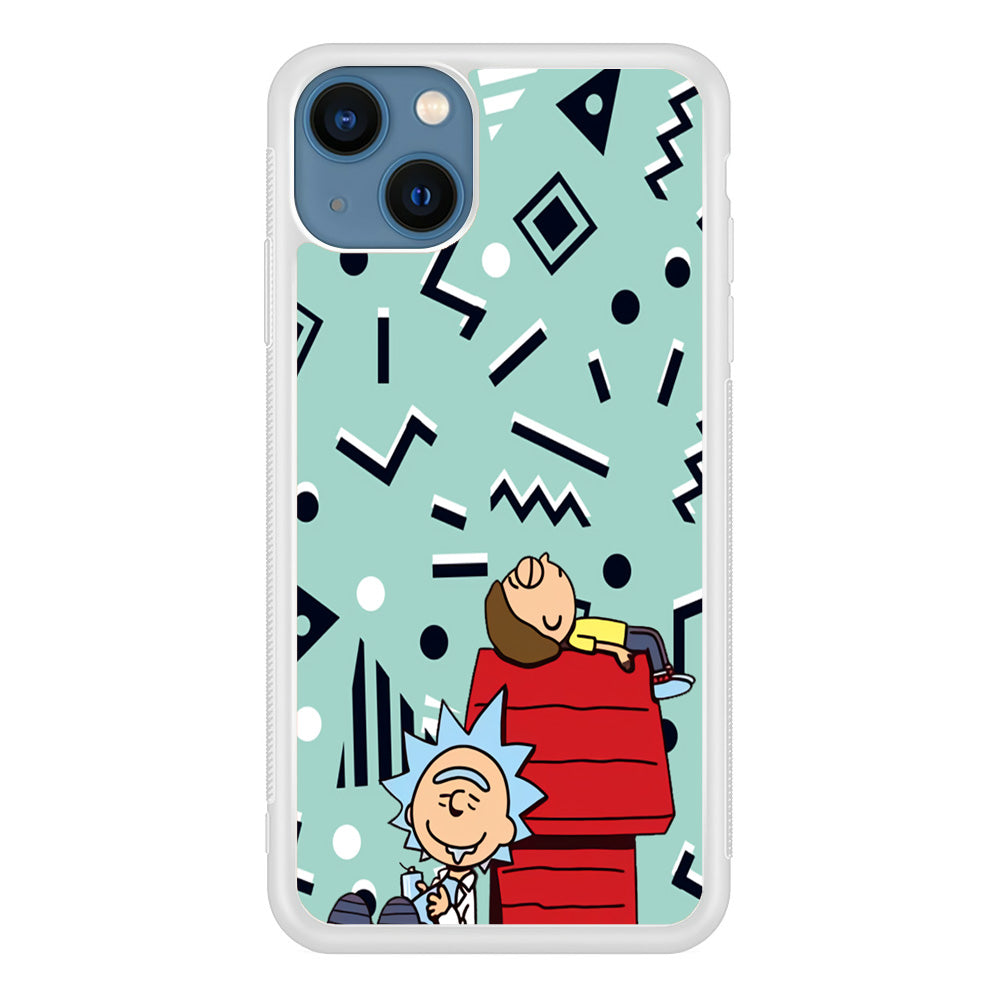 House Cartoon Rick Morty iPhone 13 Case