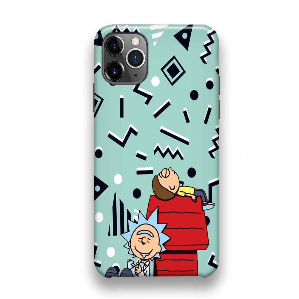 House Cartoon Rick Morty iPhone 11 Pro Case